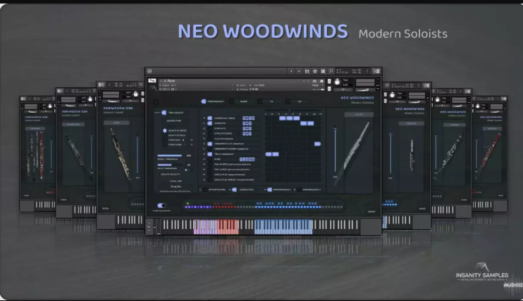 Insanity Samples Neo Woodwinds v3.0.0 KONTAKT
