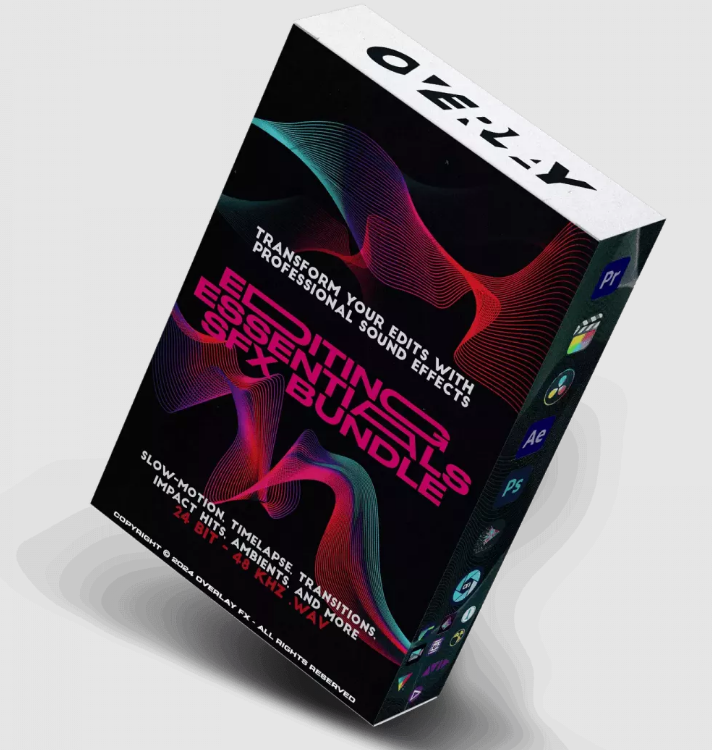 OverlayFX Editing Essentials SFX Bundle