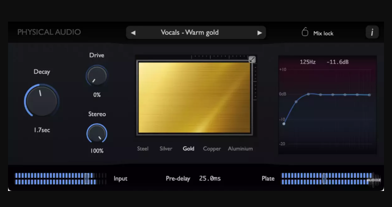 Physical Audio Dynamic Plate Reverb 3.1.9