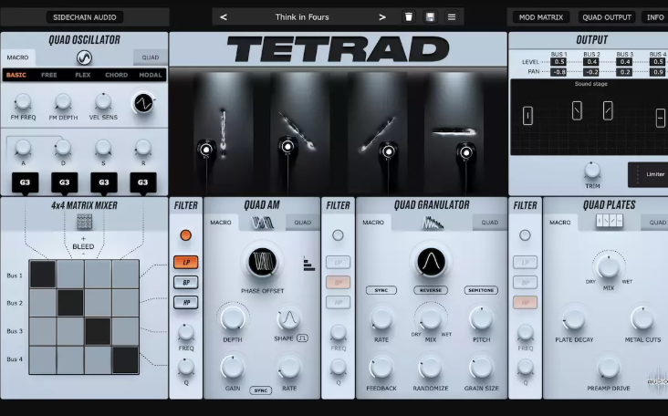 Physical Audio Tetrad v1.1.4