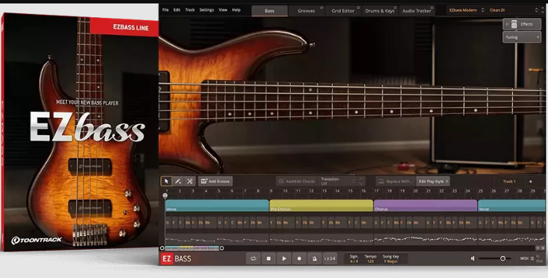 Toontrack EZbass v1.3.2