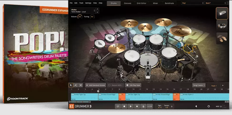 Toontrack Pop! EZX v1.5.1 (SOUNDBANK) 