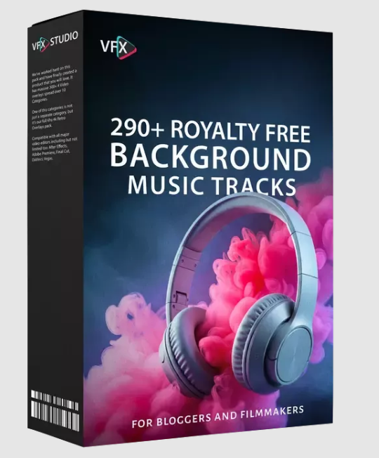 Vfx-Studio 290+ Royalty Free Background Music Tracks