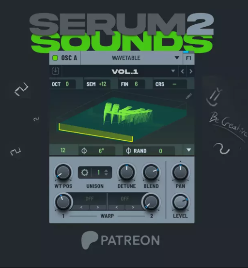 iFeature IFEA - Serum2 Sounds Vol.1 SERUM 2 PRESETS