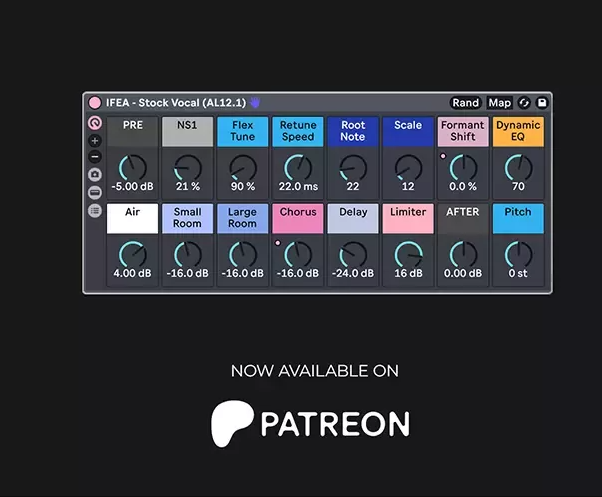iFeature IFEA - Stock Vocal Rack ABLETON RACK