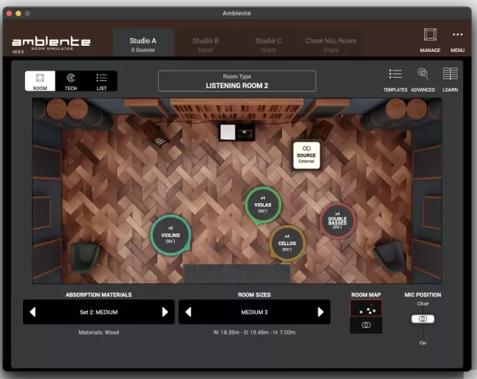 Audio Modeling Ambiente v1.2.1