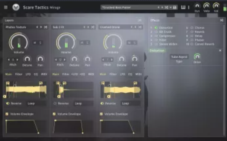 FrozenPlain Scare Tactics Floe Library