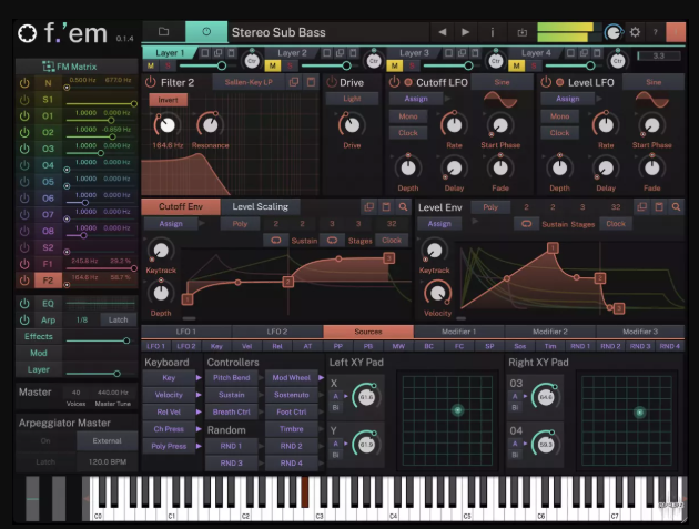 Tracktion Software F-em v1.2.8