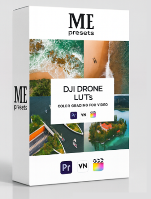 DJI Drone LUTs Color Grading For Video