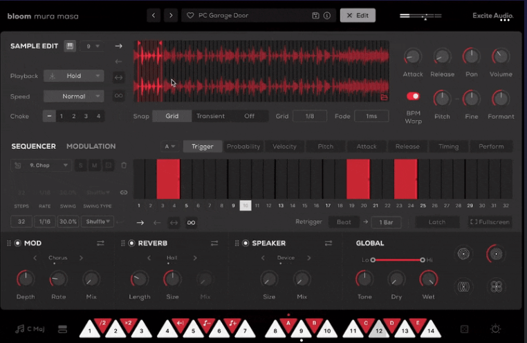 Excite Audio Bloom Mura Masa 1.0.0