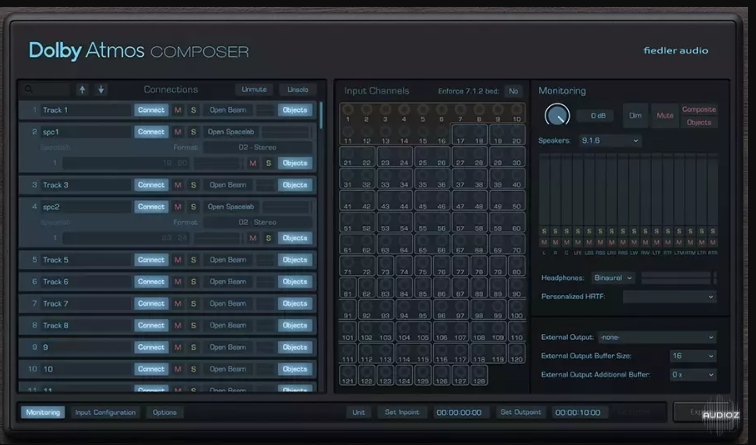 Fiedler Audio Dolby Atmos Composer v1.6.3