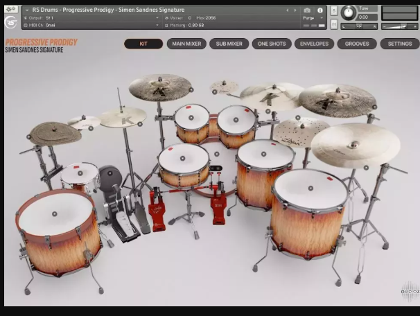RS Drums Progressive Prodigy Simen Sandnes Signature KONTAKT