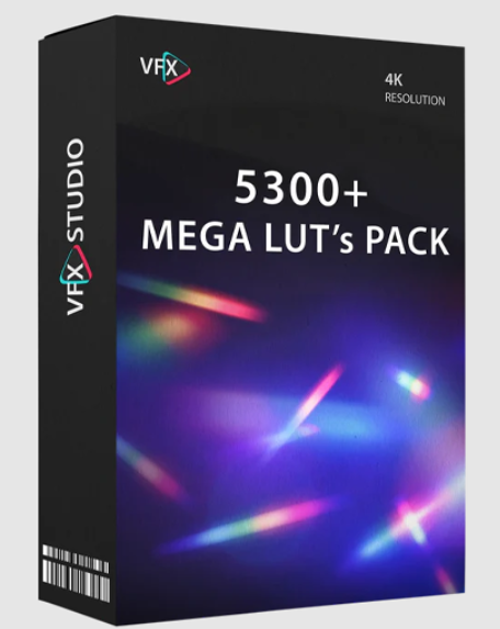 VfxStudio – 5300+ Mega LUT Pack